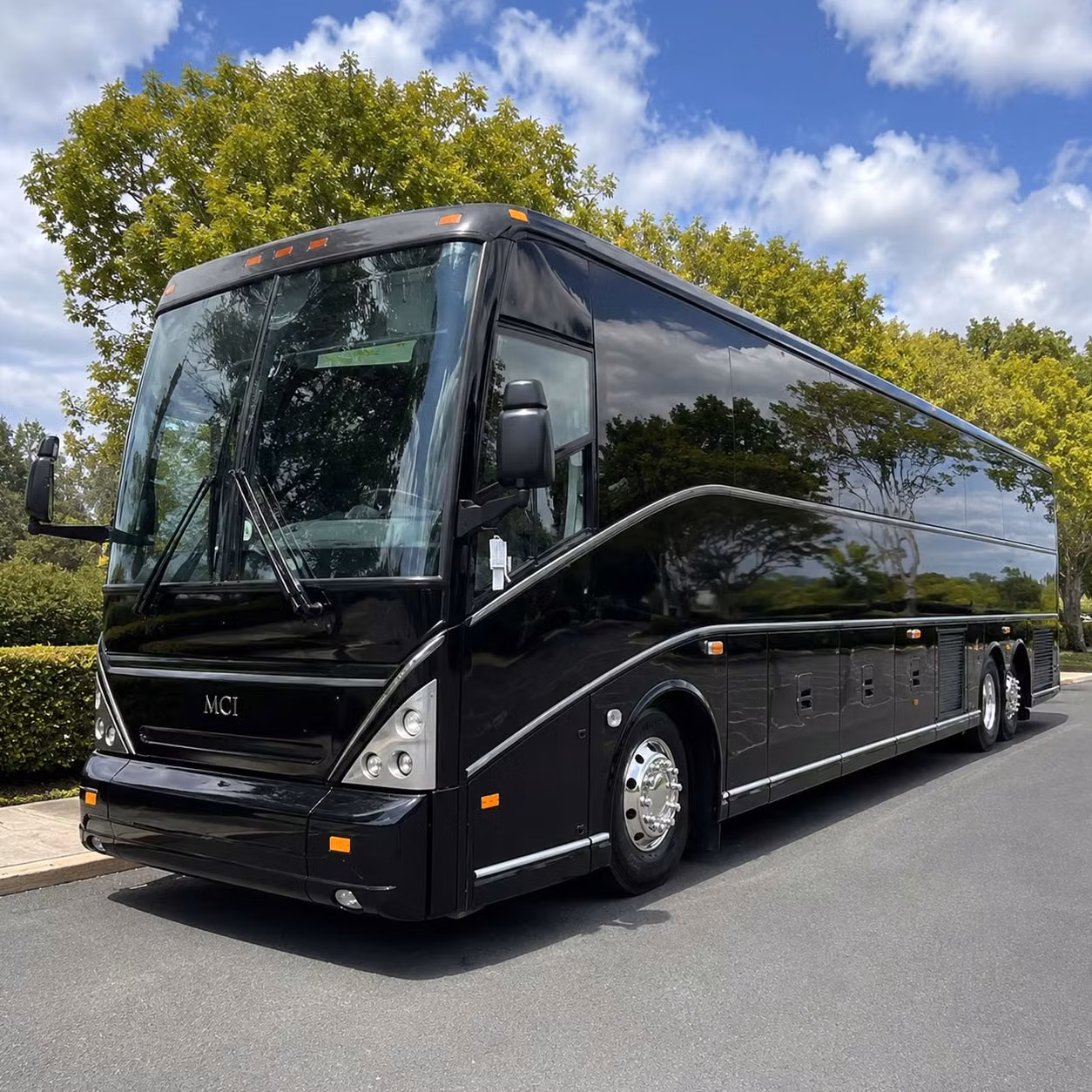 56 passenger charter bus