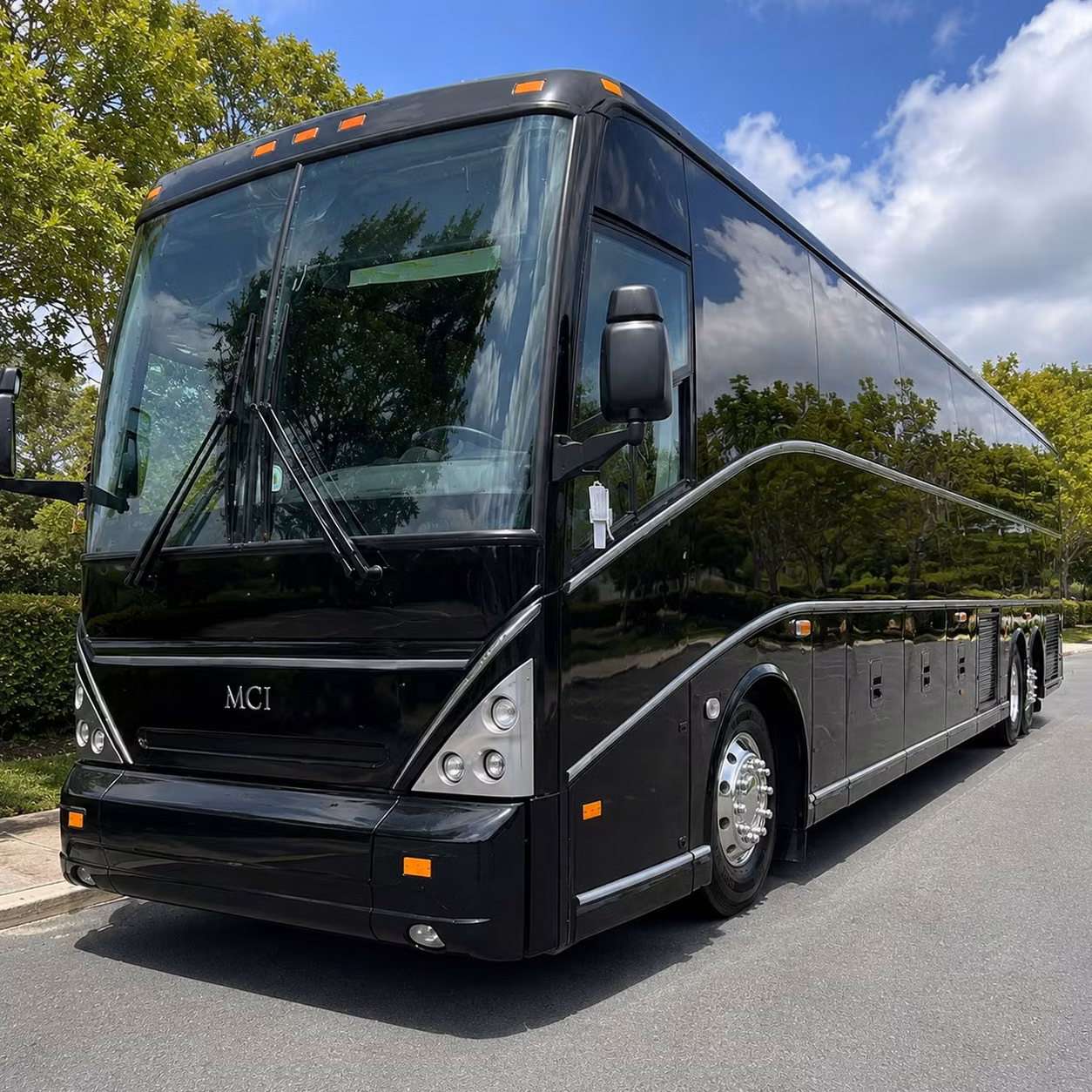 ontario 56 passenger charter bus rental