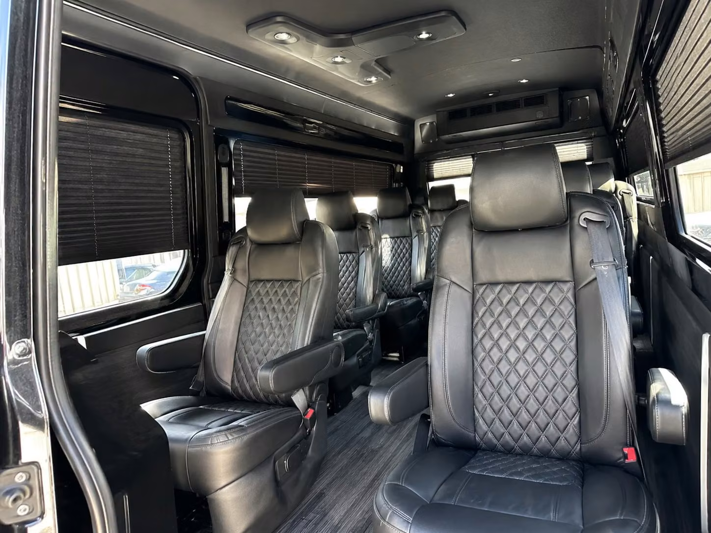 sprinter van with driver interior