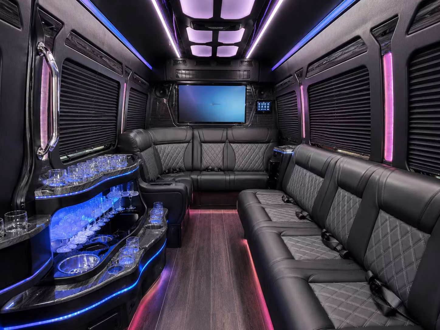 wherever prom night takes your group in southern california there s a bus for it
